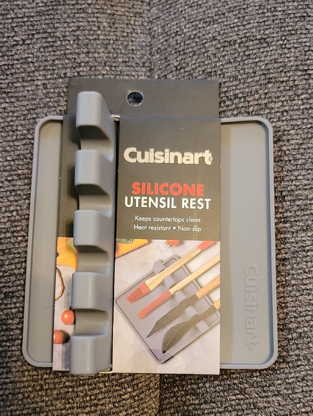 Cuisinart Kitchen silicone utensil rest
